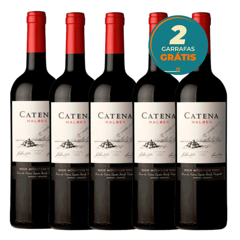 Kit Leve 5 Pague 3 Catena Malbec 2022