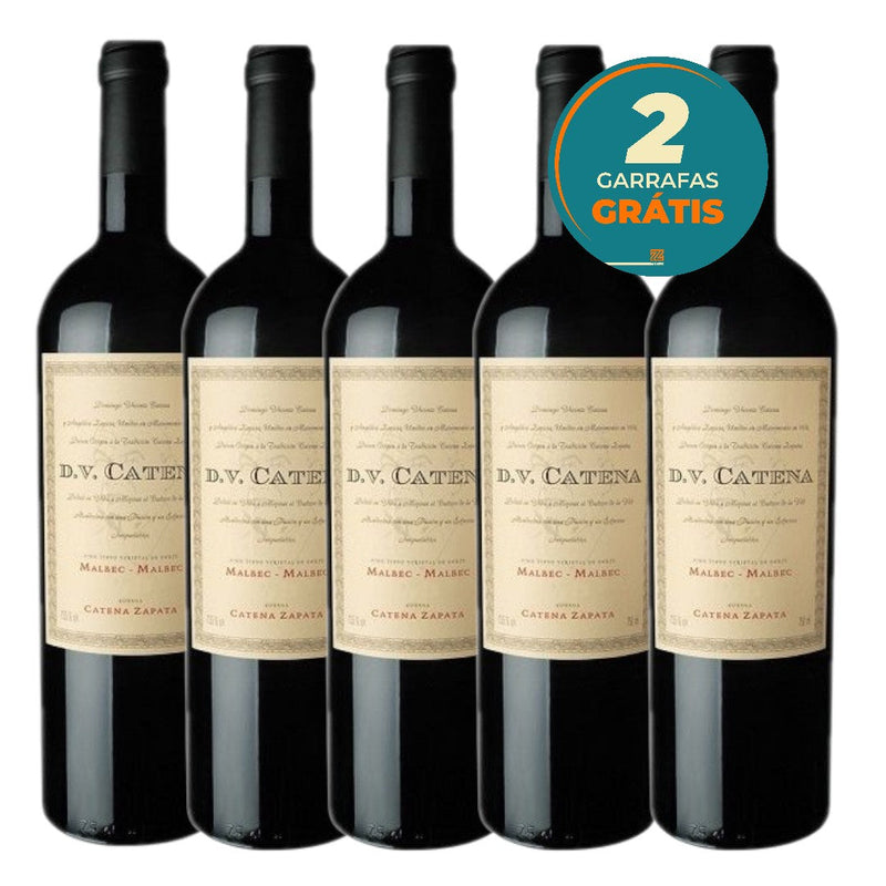 Kit Leve 5 Pague 3 DV Catena Malbec-Malbec 2022