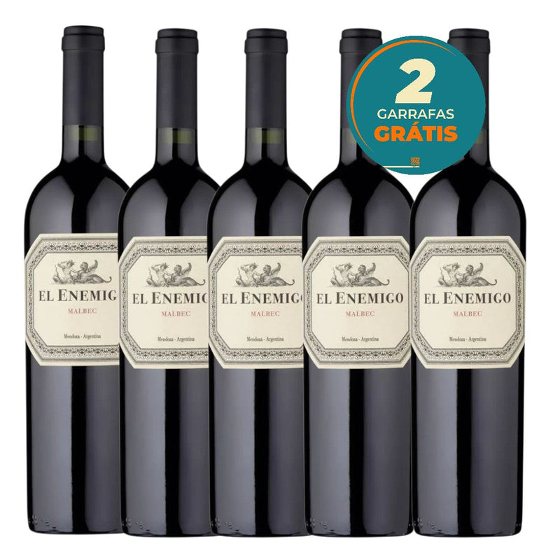 Kit Leve 5 Pague 3 El Enemigo Malbec 2021