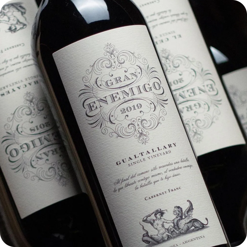 Combo Gran Enemigo Gualtallary 2019 - 6 UND + Caixa de Madeira