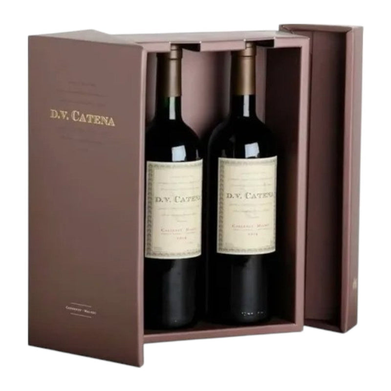 Kit 2 D.V Catena Cabernet - Malbec 2021 Com Estojo Especial