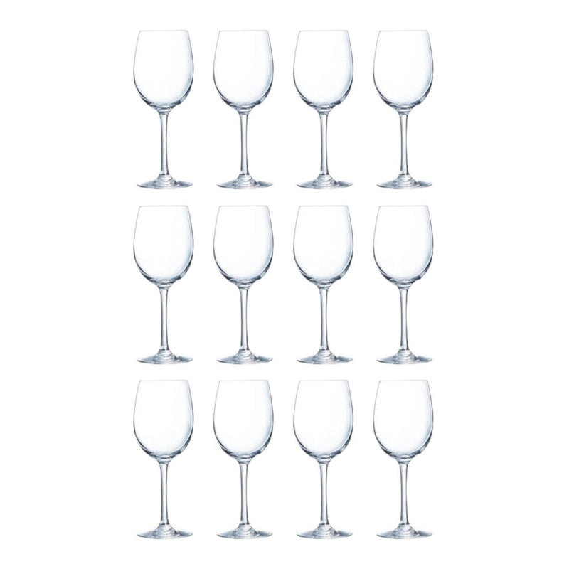 Conjunto 12 Taças de Cristal Arcoroc Chef & Sommelier Cabernet 350ml